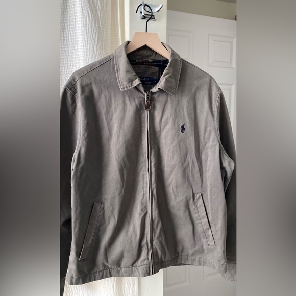 Polo Ralph Lauren Men's Gray Bi-Swing Cotton Lightweight Jacket - Picture 3 of 8